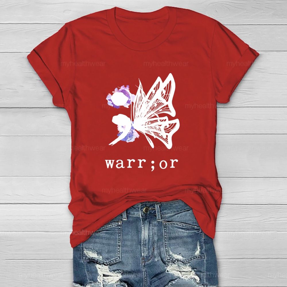 Warrior Butterfly Healthwear T-shirt