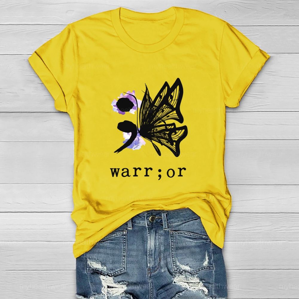 Warrior Butterfly Healthwear T-shirt