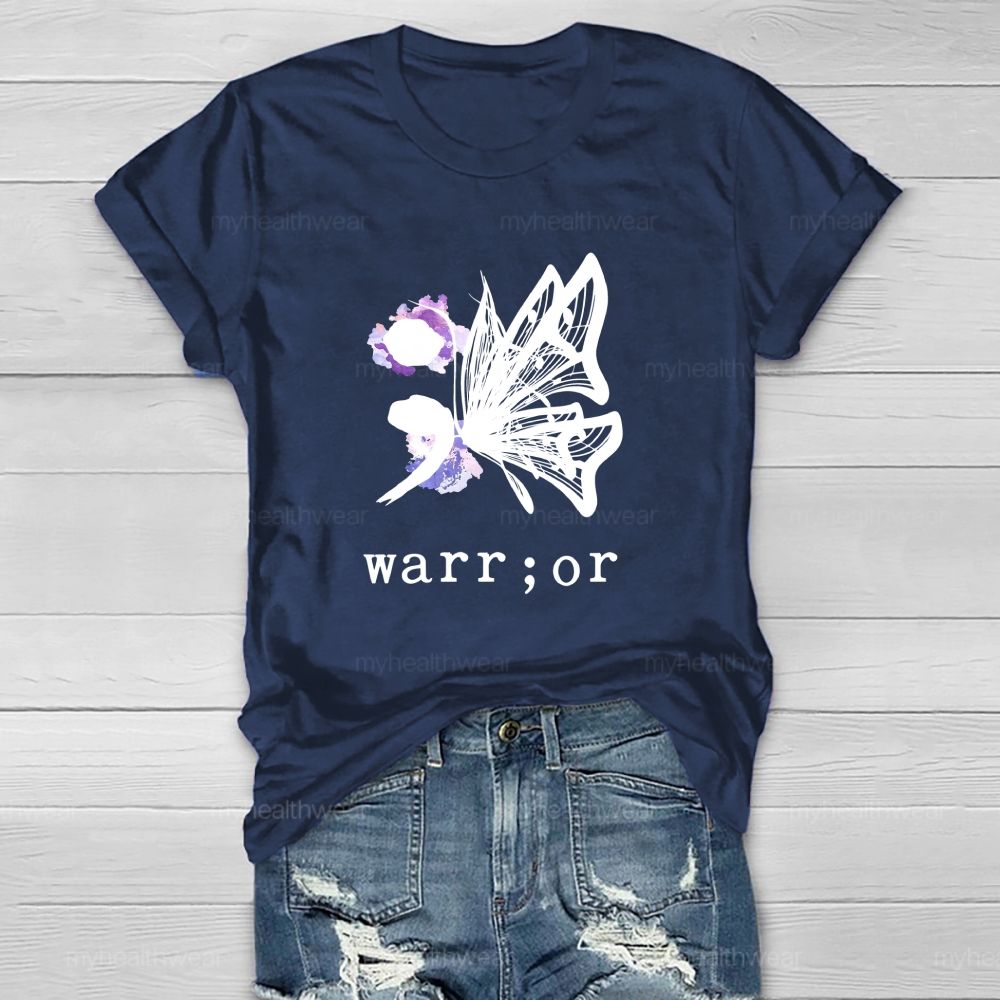 Warrior Butterfly Healthwear T-shirt