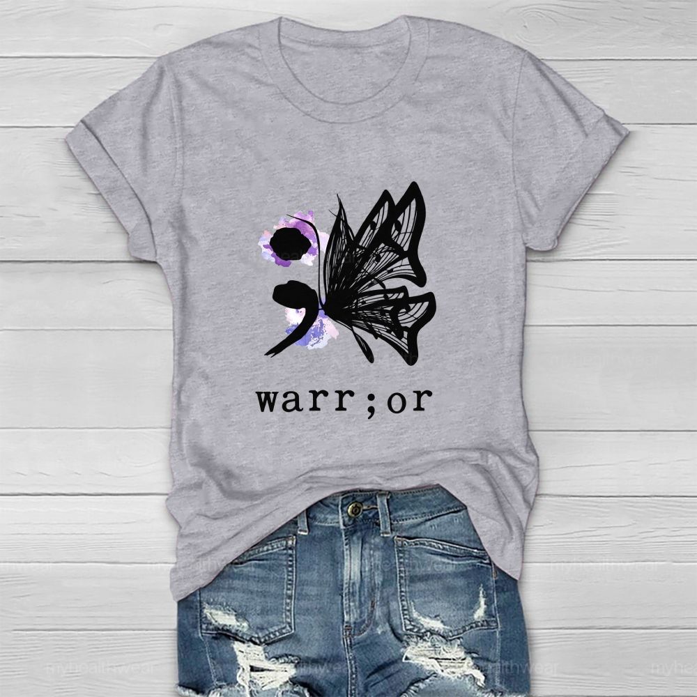 Warrior Butterfly Healthwear T-shirt