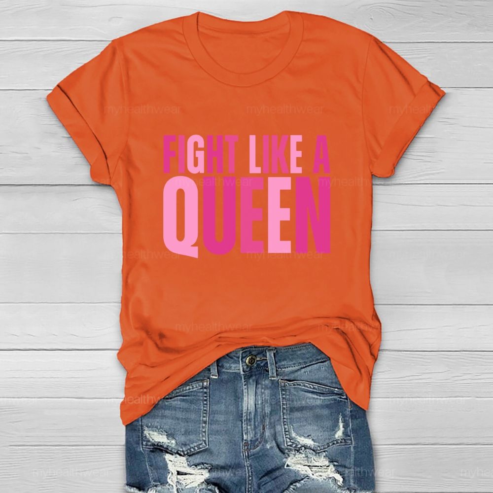 Fight Like A Queen Healthwear T-shirt