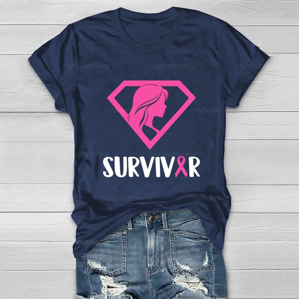 Survivor Strong Women Healthwear T-shirt