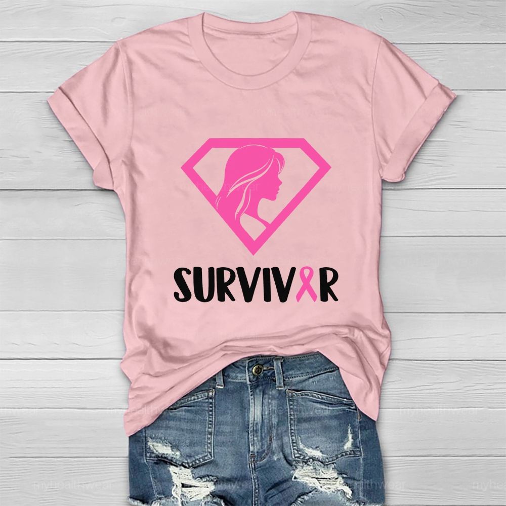 Survivor Strong Women Healthwear T-shirt