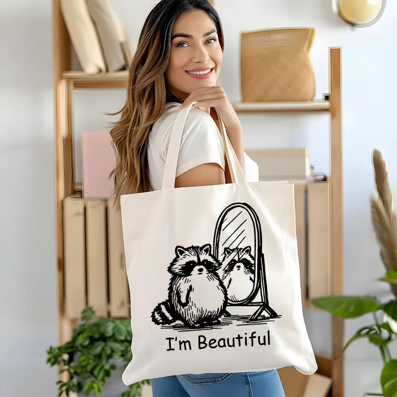 I'M Beautiful Canvas Tote Bag