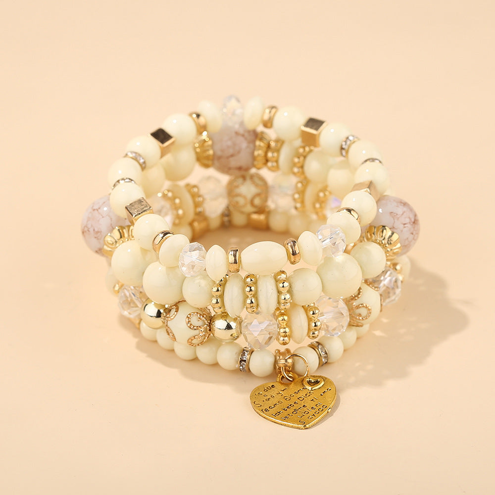 Bohemian Style Multi-Layered Bracelet
